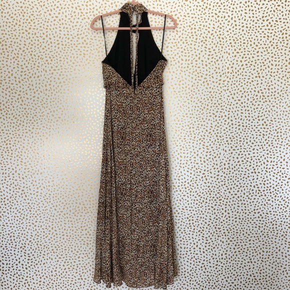 NWT Free People Animal Instincts Halter Maxi Dress - Picture 5 of 8